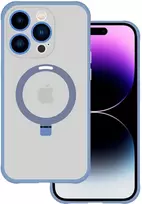Tel Protect Magical Magsafe Stand dėklas skirtas Apple iPhone 15 mėlynos spalvos