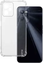 Clin Anti Shock 1,5mm skirtas Realme C35 dėklas telefonui skaidrus