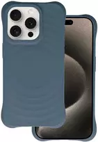 Tel Protect Wave Magsafe dėklas skirtas Apple iPhone 15 Pro Max mėlynos spalvos