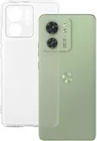 Fusion Accessories Topt Ultra Clear 1mm dėklas skirtas Motorola Edge 40 skaidrus