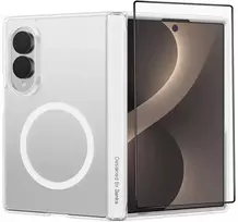 Dėklas Benks Magnetic Crystal Grand Combo Case (C.K.JC.SA.00.0060) do Samsung Galaxy Z Fold 8 (Hinge Case+Front Case+Screen)