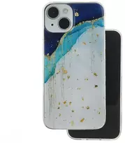 „Fusion Accessories“ „Fusion“ auksinis glam silikoninis telefono dėklas, skirtas „Samsung Galaxy A05s“ (A057), daugiaspalvis (aisbergo spalvos)
