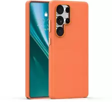 Etteri Elegant Mag dėklas, skirtas Samsung Galaxy S25 Ultra, oranžinis