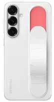 Dėklas Samsung EF-GS936CWE Standing Grip phone case with stand for Samsung Galaxy S25+ baltas (Damaged Package) (Pažeista pakuotė)