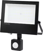 NIVALIS LED prožektorius su PIR 50 W, 4000 lm, IP44, 4000 K