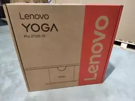 Monitorius LENOVO YOGA PRO 27UD-10 26.5" QD-OLED (3840X2160) 120HZ/250NITS/0.03MS/99% SRGB, 99% DCI-P3, 96% ADOBEĀ® RGB/MODULAR CAMERA WITH SONY IMX678 CMOS/4X USB-C/2X USB-A/HDMI 2.1/DP 1.4 (3YEAR WARRANTY) (DEMO)