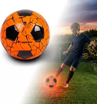 Šviečiantis futbolo kamuolys su LED inSPORTline Lumikick, 5 dydis