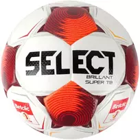 Futbolo kamuolys Select Brillant Super TB Betclic 1 Liga FIFA Quality PRO balta ir-raudona-oranžinė 1018437 (5)