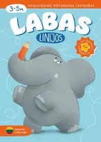KNYGA Užduočių knygelė su lipdukais Labas linijos