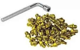 FUNN 50 vnt. MAMBA/RIPPER/PYTHON smeigtukai auksiniai