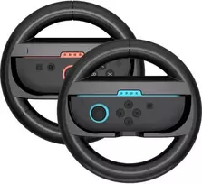 Lenktynių vairas Nintendo Switch, 2 „Joy-Con“ valdikliams (2 vnt.) - Juodas