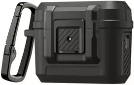 Spigen Lock Fit dėklas, skirtas AirPods Pro 3 - Juodas
