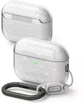 Ringke Air dėklas skirtas AirPods Pro 3 - Skaidrus su blizgučiais