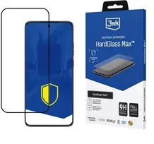 Sustiprintas viso ekrano grūdintas stiklas 3mk HardGlass Max Juodas skirtas Motorola Edge 50 Neo