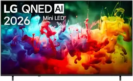 Televizorius LG QNED 4K AI Mini LED TV | 85QNED70B3A | 85 | Smart TV | webOS | UHD | Juodas
