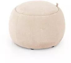Fotelis LUMI pufas, spalva: smėlio