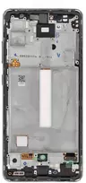 Uts Group FIXCELL LCD ekranas SAMSUNG A52 4G/5G AMOLED su rėmeliu (atnaujintas)
