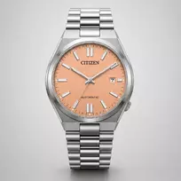 Laikrodis Citizen modelis Tsuyosa Automatic - Salmon Rožinė NJ0159-86Z