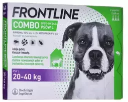 FRONTLINE Combo Spot-on L - Krople przeciw pasożytom šuniui - 3 x 2,68 ml
