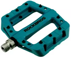 Platforminiai dviračio pedalai RockBros, mėlyni