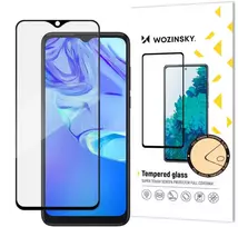 Wozinsky Patvarus 9H grūdintas stiklas visam TCL 305 ekranui su Case Friendly juodu rėmeliu