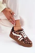 Boto Moteriški leopardo rašto bateliai