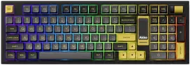 Klaviatūra AKKO 5098B Plus (Juoda/Geltona) - Akko V3 Piano Pro Switches