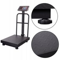 Didelės talpos sandėlio svarstyklės Maxon 300 kg elektroninės su atrama, platforma 30 x 40 cm