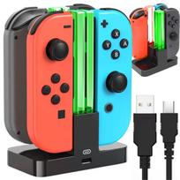 Stotelė Joy-Con pultams įkrauti Rivex S604, juoda