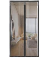 Aumayco magnetinis tinklelis nuo vabzdžių durims 100 × 210 cm, juodas