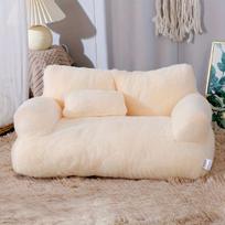 Minkštas kačių guolis sofa, Smėlio spalva