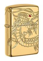 Žiebtuvėlis Zippo 29265 Armor® gold plated Asian Dragon