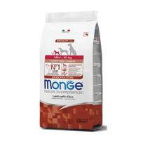 Monge Mini Puppy & Junior sausas pašaras su ėriena ir ryžiais šuniukams, 800 g