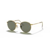 Ray-Ban Round Metal Small akiniai | Polarised | Arista Gold - G-15 Green