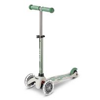 Mini Micro Deluxe ECO LED sulankstomas paspirtukas | Pistachio Green
