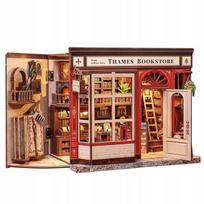Miniatiurinis namelis "knygynas" - "book Nook" modelis "pasidaryk pats"
