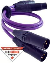 Kabelis Melodika XLR x2 - XLR x2 1 m
