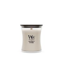 WoodWick kvapioji žvakė Tonka & Almond Milk 275 g