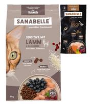 Sanabelle Life Sensitive ėriena 2kg + sultinga antiena 40g