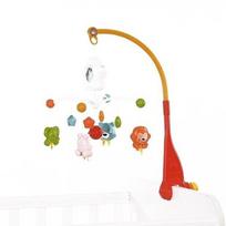 Muzikinė karuselė Lorelli Happy Animals Orange