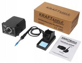 Kraftdele Kd3462 plastiko virintuvas ir lituoklis su priedais