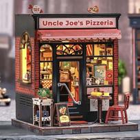 Miniatiurinis namelis Book Nook su Led "skonis Neapolio Nyc"