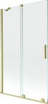 Vonios sienelė Mexen Velar II, Brushed gold, 110 x 150 cm