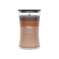 WoodWick kvapioji žvakė Trilogy Radiant Cashmere 610 g