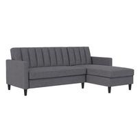 Sulankstoma kampinė sofa pilkos spalvos Celine – Støraa
