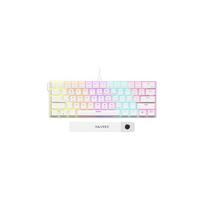 Žaidimų Klaviatūra Mechaninė AJAZZ NK61 60% RGB Hot-Swappable 61 Keys Red Switch Laidinė Balta