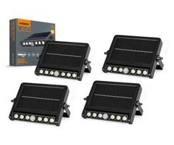 Saulės lemputė su judesio jutikliu LED 6.4Wh Videx, IP54, 4 vnt.