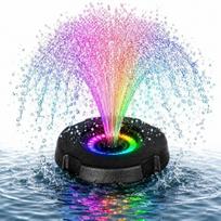Plaukiojantis fontanas tvenkiniui, Kruger Meier PondSplash Elite LED 40000, LED, 210 W, 40000 l/h