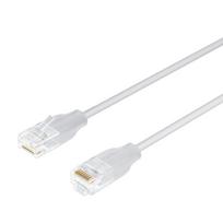 Lanview LightFlex CAT6 U/UTP 2M,  White, TPE, Halogenfree