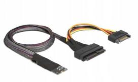 Delock 62984 67-pin M.2 Key M to U.2 SFF-8639 50cm Black